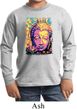 Yoga Psychedelic Buddha Kids Long Sleeve Shirt