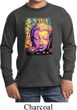 Yoga Psychedelic Buddha Kids Long Sleeve Shirt