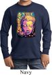 Yoga Psychedelic Buddha Kids Long Sleeve Shirt
