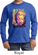 Yoga Psychedelic Buddha Kids Long Sleeve Shirt