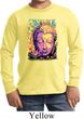 Yoga Psychedelic Buddha Kids Long Sleeve Shirt