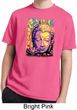 Yoga Psychedelic Buddha Kids Moisture Wicking Shirt