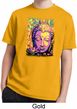 Yoga Psychedelic Buddha Kids Moisture Wicking Shirt