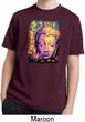 Yoga Psychedelic Buddha Kids Moisture Wicking Shirt