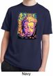 Yoga Psychedelic Buddha Kids Moisture Wicking Shirt