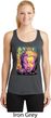 Yoga Psychedelic Buddha Ladies Dry Wicking Racerback Tank Top