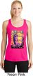Yoga Psychedelic Buddha Ladies Dry Wicking Racerback Tank Top