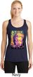 Yoga Psychedelic Buddha Ladies Dry Wicking Racerback Tank Top
