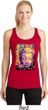 Yoga Psychedelic Buddha Ladies Dry Wicking Racerback Tank Top
