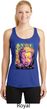 Yoga Psychedelic Buddha Ladies Dry Wicking Racerback Tank Top