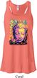 Yoga Psychedelic Buddha Ladies Flowy Racerback Tanktop