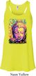 Yoga Psychedelic Buddha Ladies Flowy Racerback Tanktop