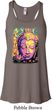 Yoga Psychedelic Buddha Ladies Flowy Racerback Tanktop