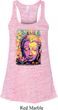 Yoga Psychedelic Buddha Ladies Flowy Racerback Tanktop