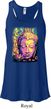 Yoga Psychedelic Buddha Ladies Flowy Racerback Tanktop