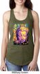 Yoga Psychedelic Buddha Ladies Ideal Tank Top