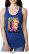 Yoga Psychedelic Buddha Ladies Ideal Tank Top
