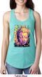 Yoga Psychedelic Buddha Ladies Ideal Tank Top