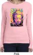 Yoga Psychedelic Buddha Ladies Long Sleeve Shirt