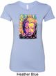 Yoga Psychedelic Buddha Ladies Longer Length Shirt