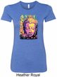 Yoga Psychedelic Buddha Ladies Longer Length Shirt