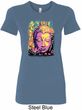 Yoga Psychedelic Buddha Ladies Longer Length Shirt