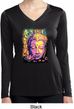 Yoga Psychedelic Buddha Ladies Moisture Wicking Long Sleeve Shirt