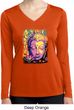 Yoga Psychedelic Buddha Ladies Moisture Wicking Long Sleeve Shirt