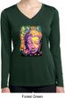 Yoga Psychedelic Buddha Ladies Moisture Wicking Long Sleeve Shirt