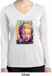 Yoga Psychedelic Buddha Ladies Moisture Wicking Long Sleeve Shirt