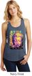 Yoga Psychedelic Buddha Ladies Racerback Tank Top