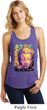 Yoga Psychedelic Buddha Ladies Racerback Tank Top