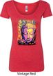 Yoga Psychedelic Buddha Ladies Scoop Neck Shirt