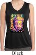 Yoga Psychedelic Buddha Ladies Sleeveless Moisture Wicking Shirt