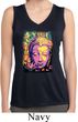 Yoga Psychedelic Buddha Ladies Sleeveless Moisture Wicking Shirt