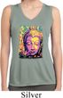 Yoga Psychedelic Buddha Ladies Sleeveless Moisture Wicking Shirt