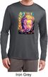 Yoga Psychedelic Buddha Mens Moisture Wicking Long Sleeve Shirt