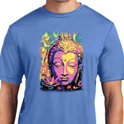 Yoga Psychedelic Buddha Mens Moisture Wicking Shirt Yoga Psychedelic Buddha Mens Moisture Wicking Shirt