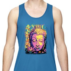 Yoga Psychedelic Buddha Mens Moisture Wicking Tanktop Yoga Psychedelic Buddha Mens Moisture Wicking Tanktop