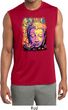 Yoga Psychedelic Buddha Mens Sleeveless Moisture Wicking Shirt
