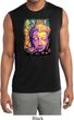 Yoga Psychedelic Buddha Mens Sleeveless Moisture Wicking Shirt