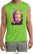 Yoga Psychedelic Buddha Mens Sleeveless Moisture Wicking Shirt