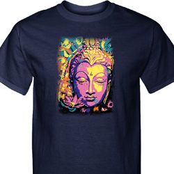 Yoga Psychedelic Buddha Mens Tall Shirt Yoga Psychedelic Buddha Mens Tall Shirt