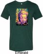 Yoga Psychedelic Buddha Mens Tri Blend Crewneck Shirt