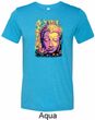 Yoga Psychedelic Buddha Mens Tri Blend Crewneck Shirt