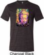 Yoga Psychedelic Buddha Mens Tri Blend Crewneck Shirt