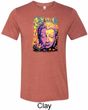 Yoga Psychedelic Buddha Mens Tri Blend Crewneck Shirt