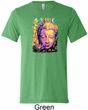 Yoga Psychedelic Buddha Mens Tri Blend Crewneck Shirt