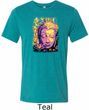 Yoga Psychedelic Buddha Mens Tri Blend Crewneck Shirt
