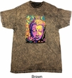 Yoga Psychedelic Buddha Mineral Tie Dye Shirt